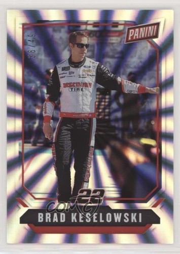 2018 Panini National Convention Rainbow Spokes /49 Brad Keselowski #74 - Picture 1 of 4