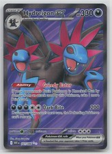 Pokemon Card Hydreigon ex Ultra Rare SV: White Flare 161/086 NM