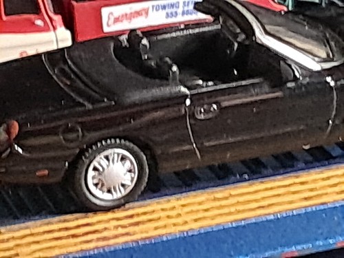 Malibu International 1:87 HO FORD Thunderbird CONVERTABLE CAR BLACK AUTO RTR - Picture 19 of 21
