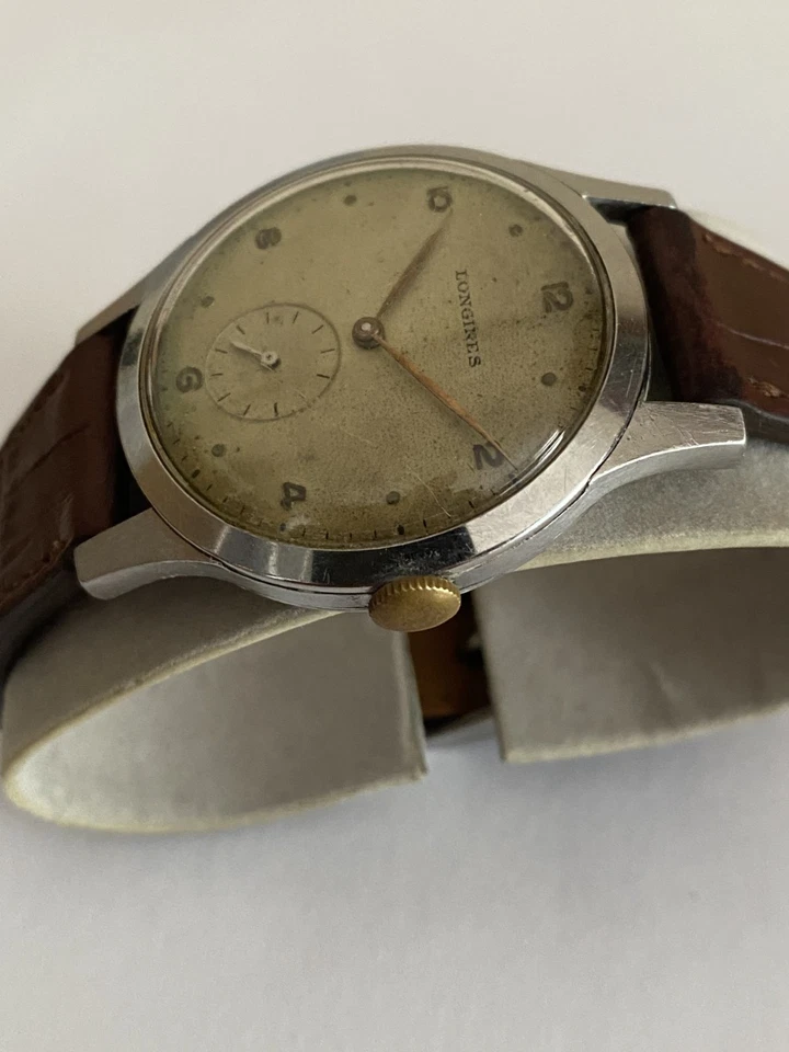 VINTAGE LONGINES CALATRAVA JUMBO 6329-1 CAL 12.68Z FROM 1940´S - Imagen 3 de 4