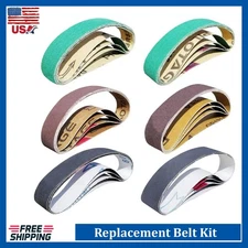 24New Replacement Belt Kit For Work Sharp Knife Tool Sharpener Ken Onion Edition
