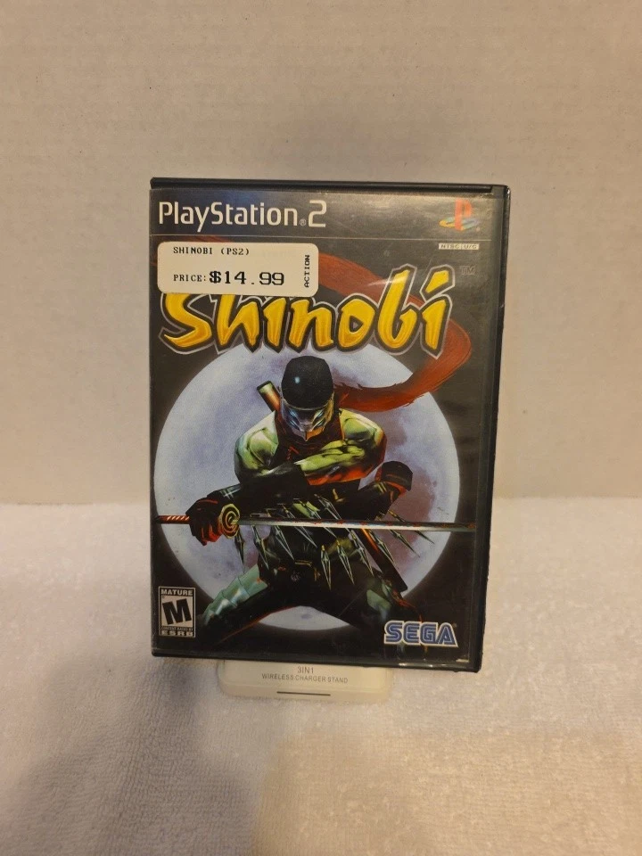 Shinobi Sur PlayStation 2 - PS2 - NTSC-J Japon - Complet - Bon état