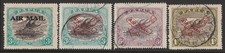 PAPUA 1929 Airmail set, 1/- rare 1st printing ex Belgium PO archive collection.
