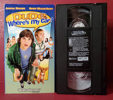 VHS Dude Where's My Car Ashton Kutcher BUY 2 GET 1 FREE 