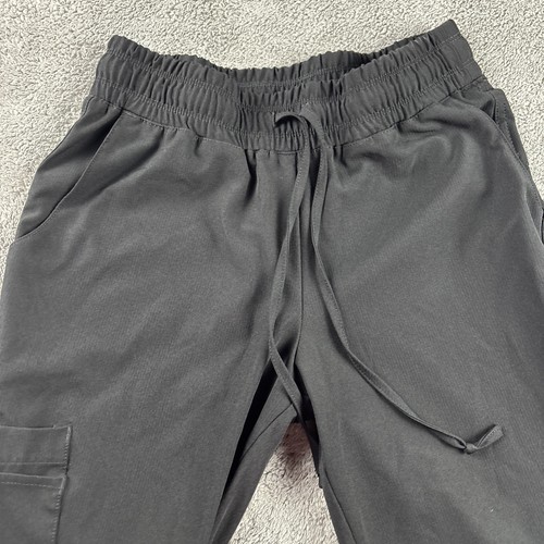 Skechers Scrub Pants Women Size XS Black - Picture 6 of 12