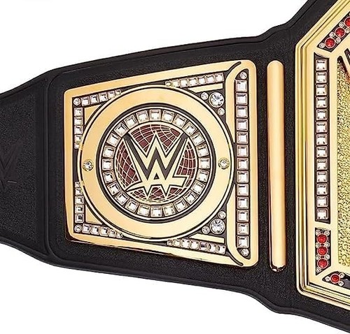 Luxury Wrestling Championship Belt Replica - 52 Inch Faux Leather & Metal Design - Picture 7 of 9