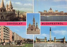 HUNGARY BUDAPEST FISHERMAN S BASTION AND HUNGARIAN PARLIAMENT