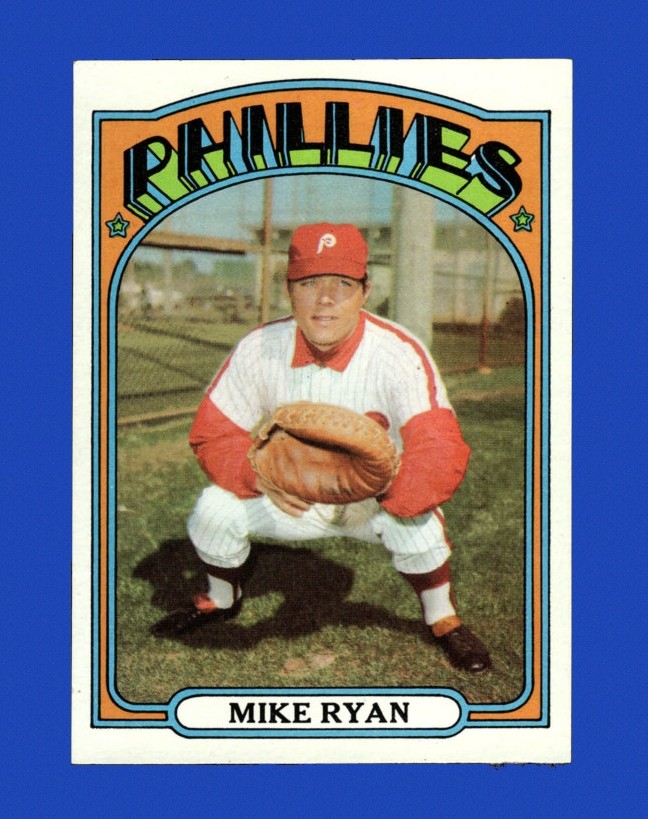 1972 Topps Set-Break #324 Mike Ryan NR-MINT *GMCARDS*