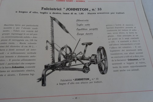 brochure macchine agricole GIUSTI trattori John Deere falciatrici trebbiatrici - Imagen 17 de 23