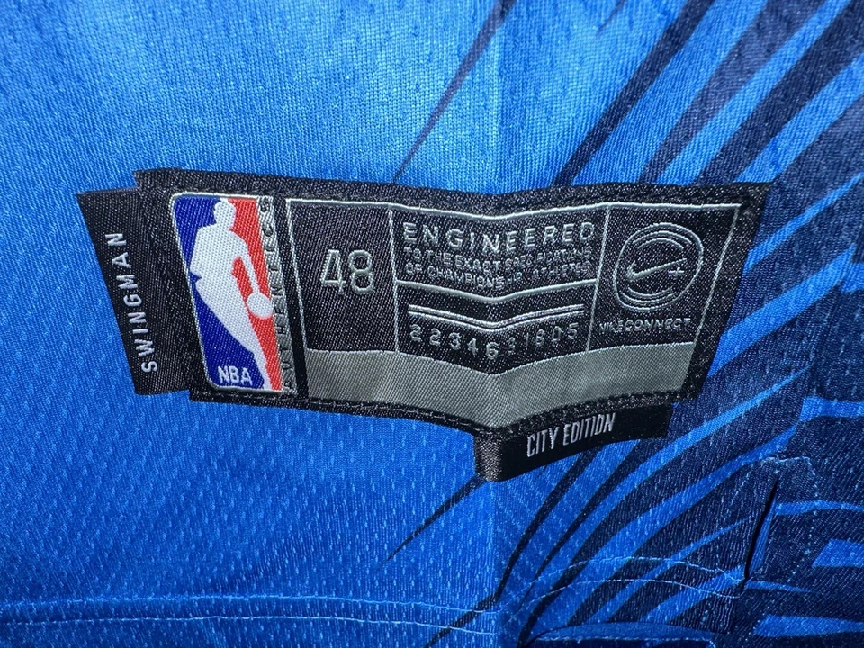 NWT Nike Anthony Edwards Timberwolves Jersey Size Medium  - Image 3 of 4