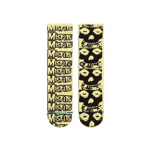 Calze Stance Misfits Collezione Crew Melone Large - Foto 2 di 2
