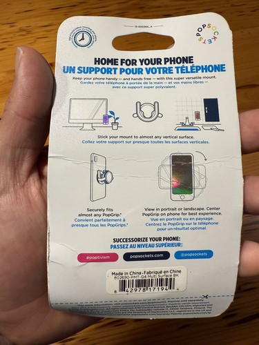 POPSOCKETS POPMOUNT 2 MULTI-SURFACE HANDS FREE MOUNT 802690 PMT-G4 - Picture 4 of 4
