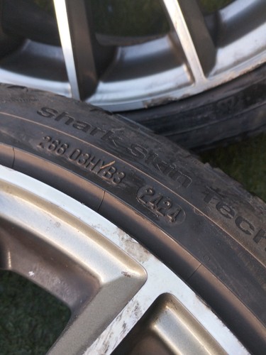 4 Cerchi in Lega originali Mercedes Classe A B GLB GLA da 18" USATI - Foto 17 di 23