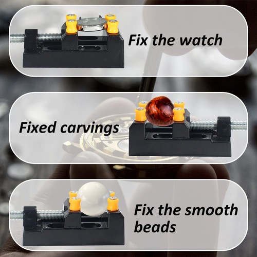 Adjustable Opener Back Watch Case Holder Tool & Watchmaker Tool,Metal & Plastic - Picture 6 of 9