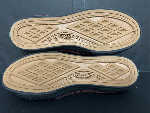 PF Flyers Herren 13 schwarz rot Sandlot Canvas Hi Top Sneaker Schuhe Damen 14,5 - Bild 11 von 12