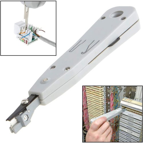 Professional Punch Down Tool RJ45 RJ11 Cat5E Cat6 Phone Cable2641 - Afbeelding 2 van 8