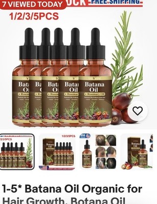 1-5* Batana Oil Organic for Hair Growth, Botana Oil Hair Growth Anti Hair Loss