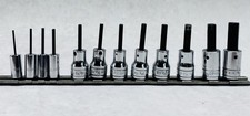 Snap On Hex Bit Socket Set Mixed Drive 12pc 3/8 & 1/2 SAE Allen USA