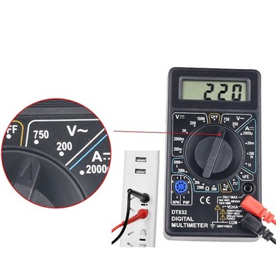 Elektriker Digital Multimeter DT832 für Unterricht und Schaltungsreparaturen