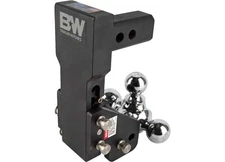 BLACK TOW & STOW 2IN SHANK 5IN DROP/6IN RISE  1 7/8IN&2IN&2 5/16IN TRI BALL