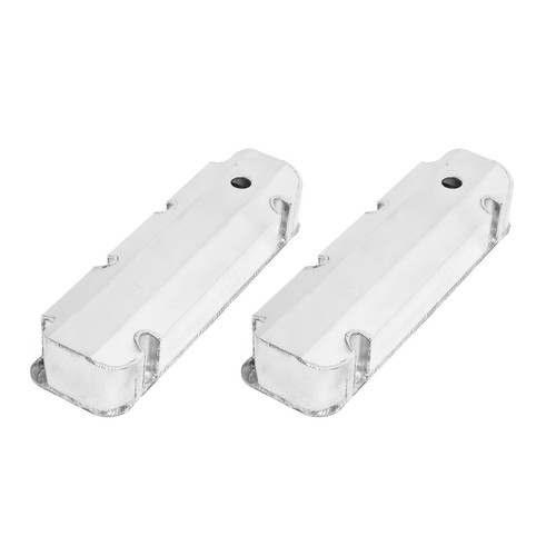 *´ Silver Polished Fabricated Aluminum Alloy Valve Covers E41363P 1‑1/4in ID - Picture 5 of 12