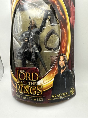 NEU Toy Biz Herr der Ringe Die zwei Türme Aragorn 2002 - Bild 3 von 10