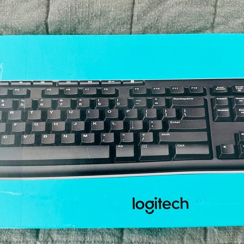 logitech k270 wireless keyboard full size black usb unifying receiver - Picture 3 of 7