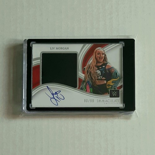 2023 PANINI IMMACULATE WWE LIV MORGAN PREMIUM MEMO/AUTO 90/99