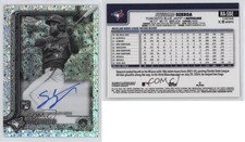 2025 Chrome Rookie Black & White Mini-Diamond Refractor Steward Berroa Auto RC
