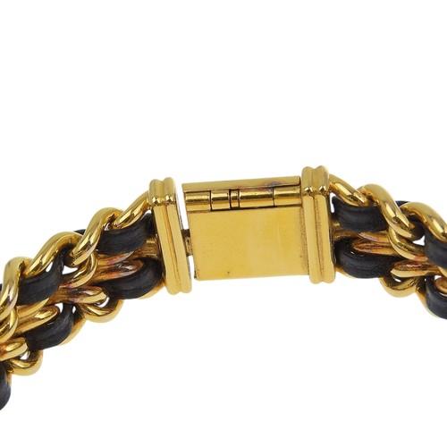 CHANEL Premiere M Uhren H0001 BlackDial Plated Gold/Leder Quarz Analo... - Bild 8 von 8