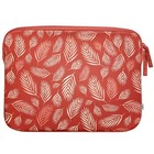 MW Housse pour MacBook Pro 14 Pouces Édition Basics Life Motifs "Botanic" Rouge