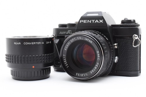 【N.Mint】Cámara fotográfica PENTAX super A / SMC PENTAX F1.8 55mm Japón 0621 4892 - Imagen 2 de 13