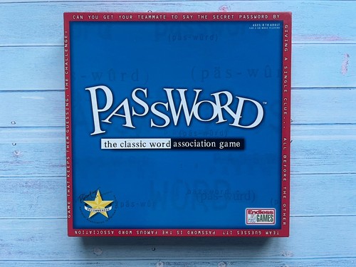 Password COMPLETE Endless Games 2002 Word Association Game Party Family