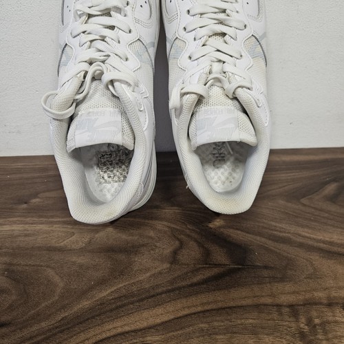 Nike Air Force 1  White UK 7 Leather Low Trainers CT1020-101 - Picture 9 of 15