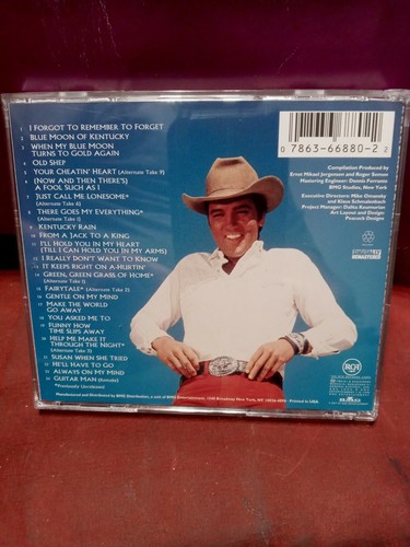 Great Country Songs by Elvis Presley (CD, Oct-1996, RCA Records) Used - Picture 2 of 2