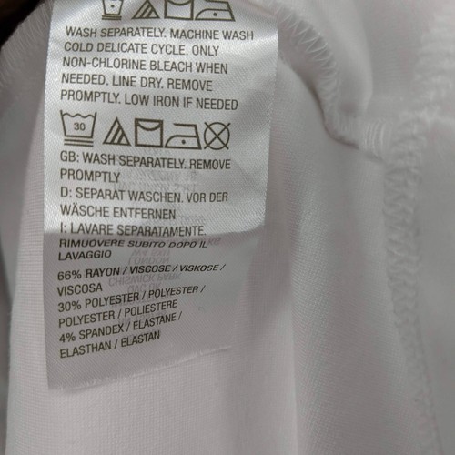Attitudes by Renee Ponte Open Front Girlfriend Blazer White Women's Plus Size 1X - Picture 3 of 5