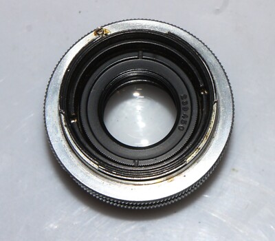 Rare Chrome style Carl Zeiss Jena Tessar 2.8/50 Exakta mount for