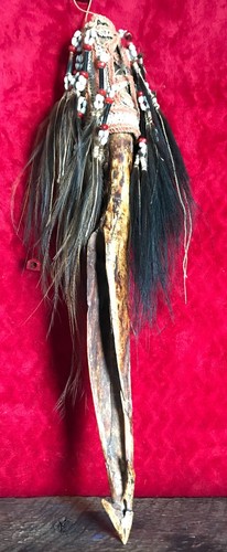 Cassowary Chieftan's Asmat Dagger, West Papua, New Guinea - Picture 2 of 13