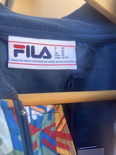 FILA- The Atrani Collection -MAV Bomber Jacket- Men’s XL- NWT Retail $168.00 - Picture 6 of 16