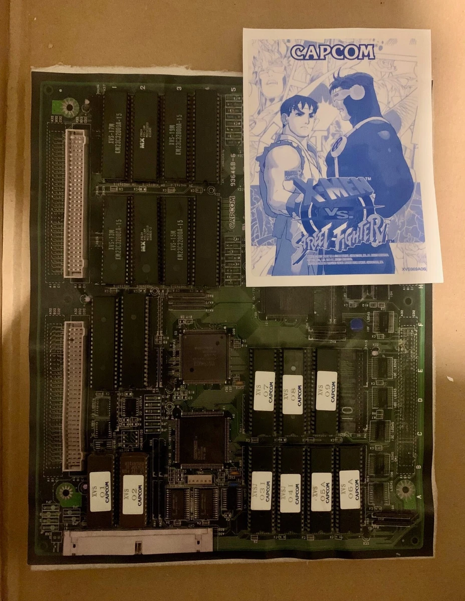 Carte Arcade Street Fighter Alpha 2 - JAMMA CPS-2 - Capcom 1996 - Nécessite Carte Mère
