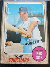 1968 Topps Tony Conigliaro #140 Boston Red Sox