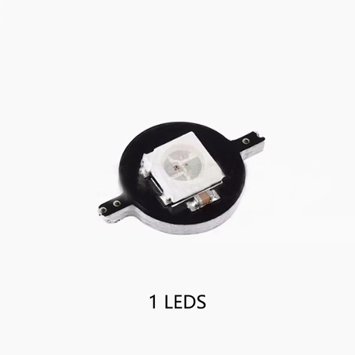 Lámpara de anillo LED WS2812 5050 RGB 1/8 bits 12 bits 16 bits 24 bits controlador integrado - Imagen 7 de 11