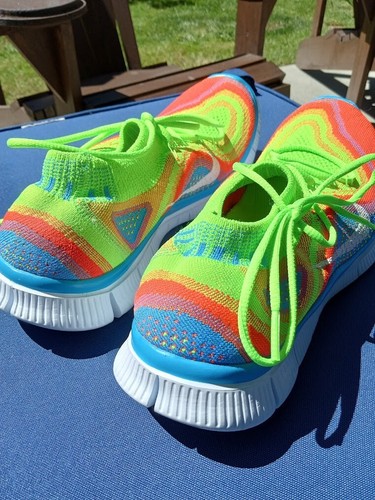 Nike Free Run 5.0 Men's Size 9 - Great Shape - Eye Catching Running Shoes - Bild 12 von 14