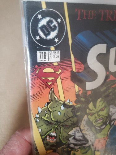 EIN DC SUPERMAN ACTION COMIC + ZWEI MARVEL GHOST RIDER - ALLE IN SEHR GUTEM ZUSTAND - Bild 10 von 12
