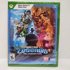 Minecraft Legends Deluxe Edition (Xbox Series X and Xbox One) Brand New Sealed 