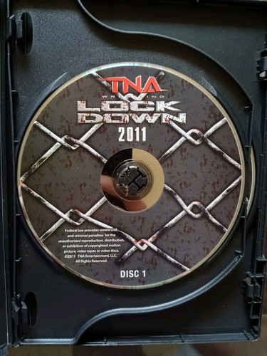 TNA Wrestling Lockdown 2011 (DVD) Mr. Anderson, Kurt Angle, Sting, Abyss - Picture 3 of 4