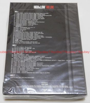 新品 HiGH &amp; LOW THE LIVE DVD High And Low The Live [Limited Edition]