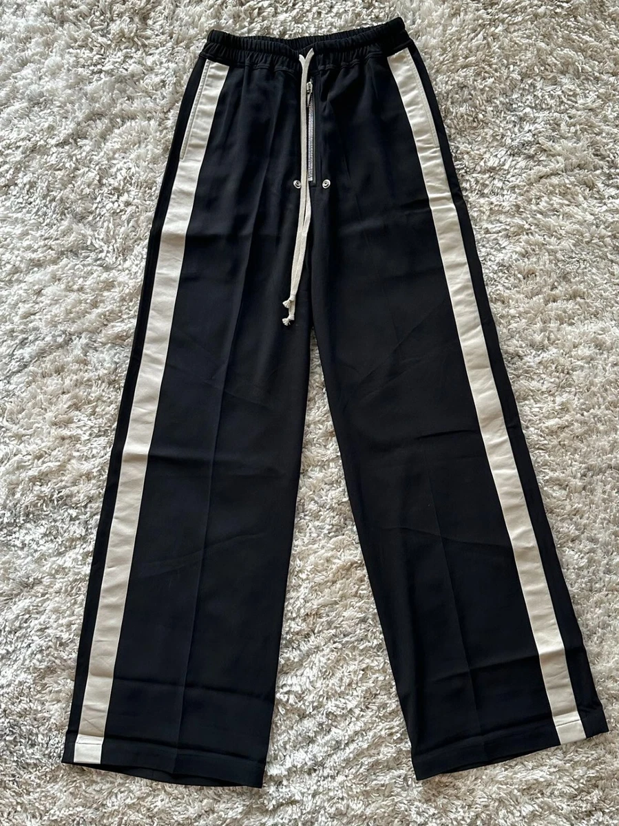 Rick Owens Geth Bela Pants Striped Black/Pearl Size 40 S M | eBay