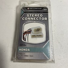 Scosche HA028 Honda Acura Isuzu 1986-2011 Stereo Connector Do It Yourself