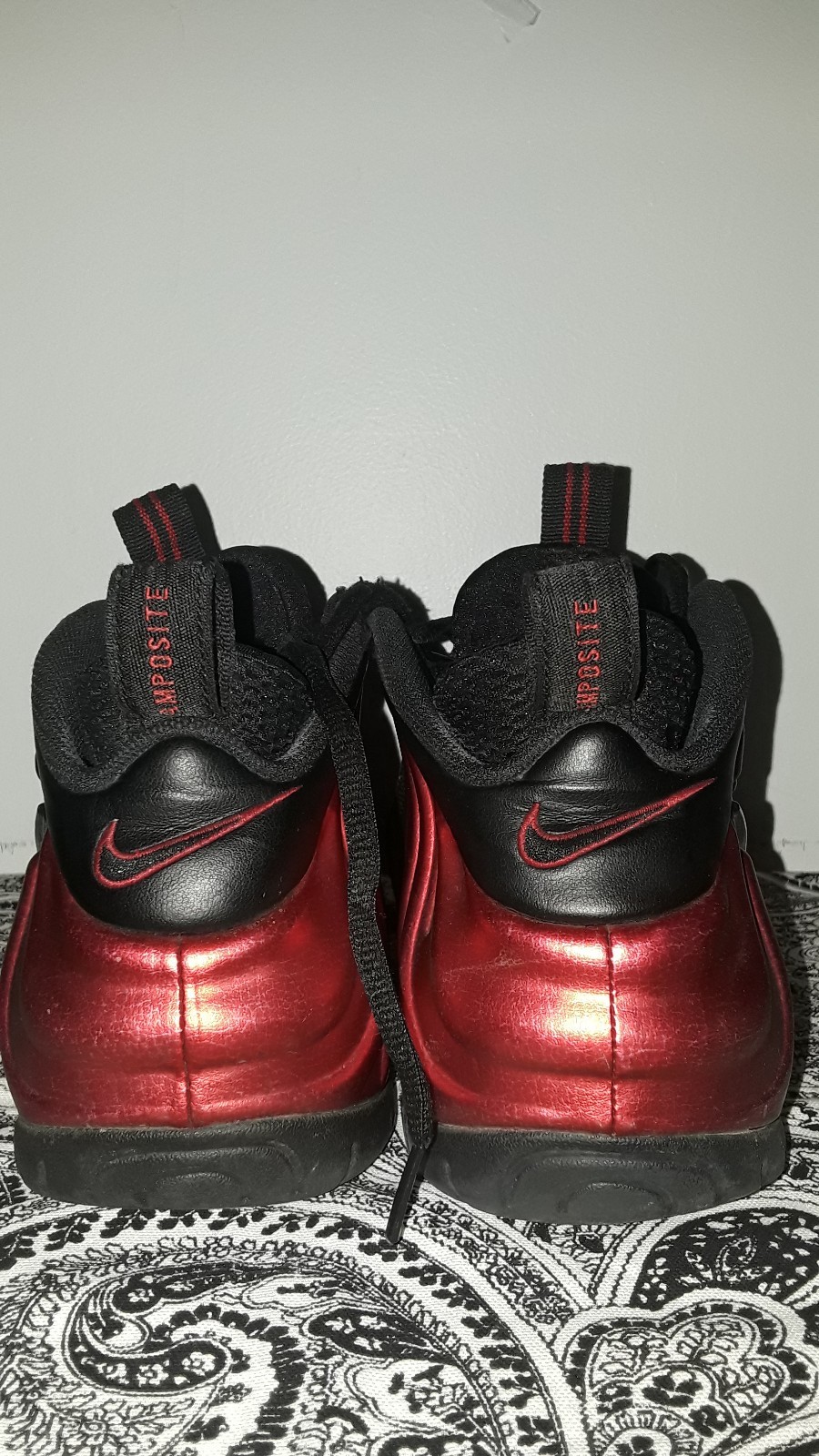 Nike Air Foamposite Pro ,Size 9.5 ,red ,red ,red 45530a Nike Air Foamposite Pro ,Size 9.5 ,red ,red ,red 45530a
